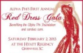 Go Red for Women: Alpha Phi's First Annual Red Dress Gala