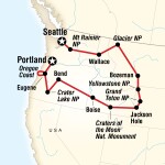 Student Travel National Parks of the Northwest US for College Students