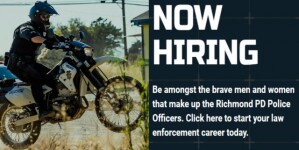 Davis Jobs Police Officer Posted by CIty of Richmond for Davis Students in Davis, CA