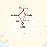 Student Travel Northern India by Rail for College Students