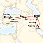 CMU Student Travel Istanbul to Tehran by Rail for Central Michigan University Students in Mount Pleasant, MI