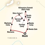 University of Michigan Student Travel Mt Kilimanjaro Trek - Machame Route (9 Days) for University of Michigan Students in Ann Arbor, MI