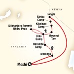 DePauw Student Travel Mt Kilimanjaro Trek - Rongai Route for DePauw University Students in Greencastle, IN
