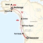 Western Oregon Student Travel Vancouver & Alaska by Ferry & Rail for Western Oregon University Students in Monmouth, OR