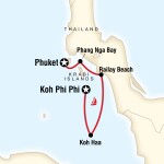 Student Travel Sailing Thailand - Phuket to Koh Phi Phi for College Students