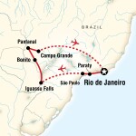 Southeast Student Travel Wonders of Brazil for Southeast Missouri State University Students in Cape Girardeau, MO