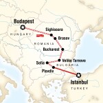Northern Colorado Student Travel Budapest to Istanbul by Rail for University of Northern Colorado Students in Greeley, CO