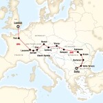 DePauw Student Travel London to Sofia by Rail for DePauw University Students in Greencastle, IN