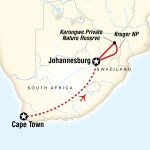 Centenary Student Travel Cape Town & Kruger Encompassed for Centenary College of Louisiana Students in Shreveport, LA