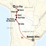 University of Minnesota Student Travel Buenos Aires to La Paz Adventure for University of Minnesota Students in Minneapolis, MN