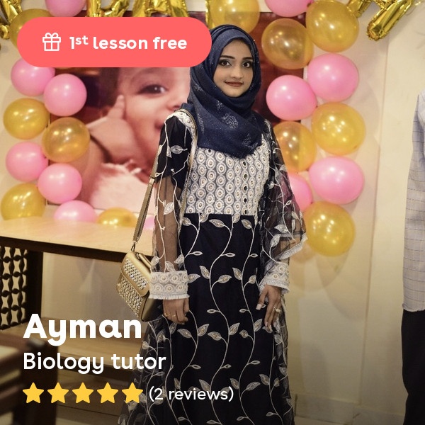 Ayman S. Tutors College Students