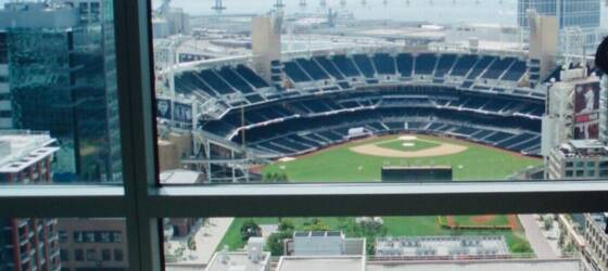 SDSU Housing Luxurious 2 Bedroom / 2 Bath 25th story condo with 2 parking spaces***Unbelievable Views of Petco Park*** for San Diego State Students in San Diego, CA