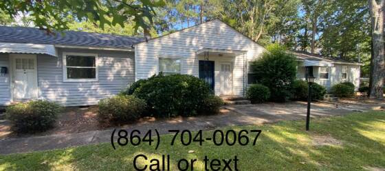 Greenwood Housing Renovated 2 bedroom available for Greenwood Students in Greenwood, SC