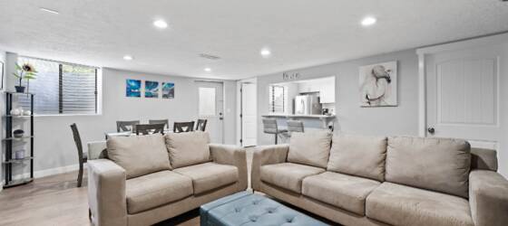 UVU Housing Spacious Pleasant Grove Basement - Fully Furnished for Utah Valley University Students in Orem, UT