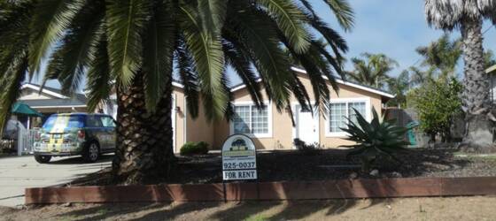 Cal Poly Housing Single Story 3 Bedroom Home in Oceano for Cal Poly Students in San Luis Obispo, CA