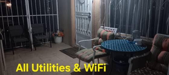 El Paso Community College District Housing Furnished Private Room/Utilities and WiFi Included close to Ft. Bliss, VA, WBAMC, UTEP, Hospitals for El Paso Community College District Students in El Paso, TX